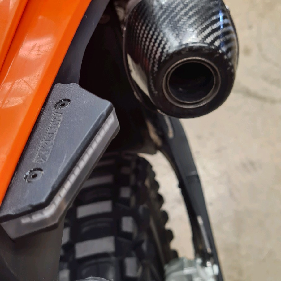thumbnail image 2 of OUMURS Universal Dirt Bike LED Tail Light – Fender Mount, Brake & Turn Signals, Black, 12V 2 of 5