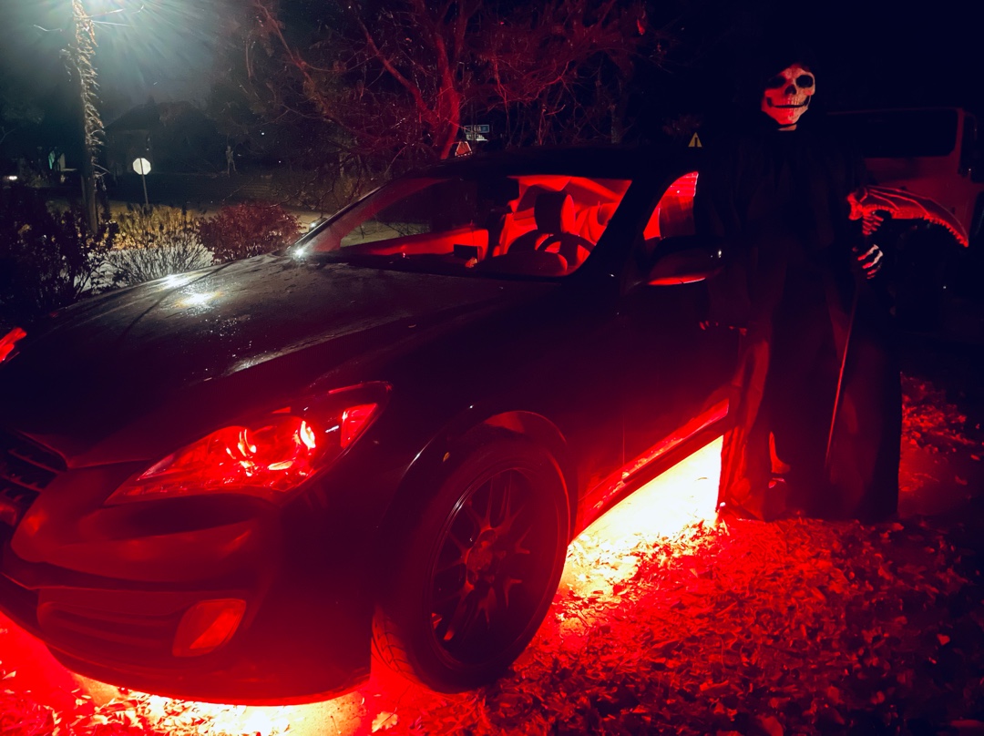 2-in-1 LED Headlight Kit + Multi-Color Devil/Demon Eye Headlights