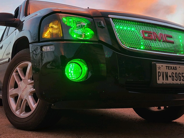 2-in-1 LED Headlight Kit + Multi-Color Devil/Demon Eye Headlights