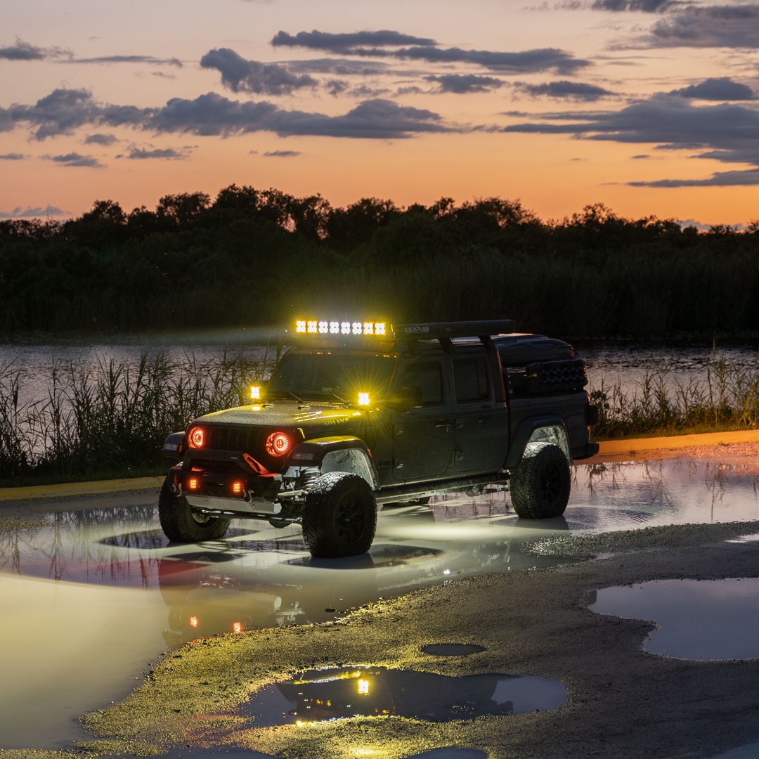 Pure White Rock Light Kit for Trucks Jeep & Bronco | XKGLOW